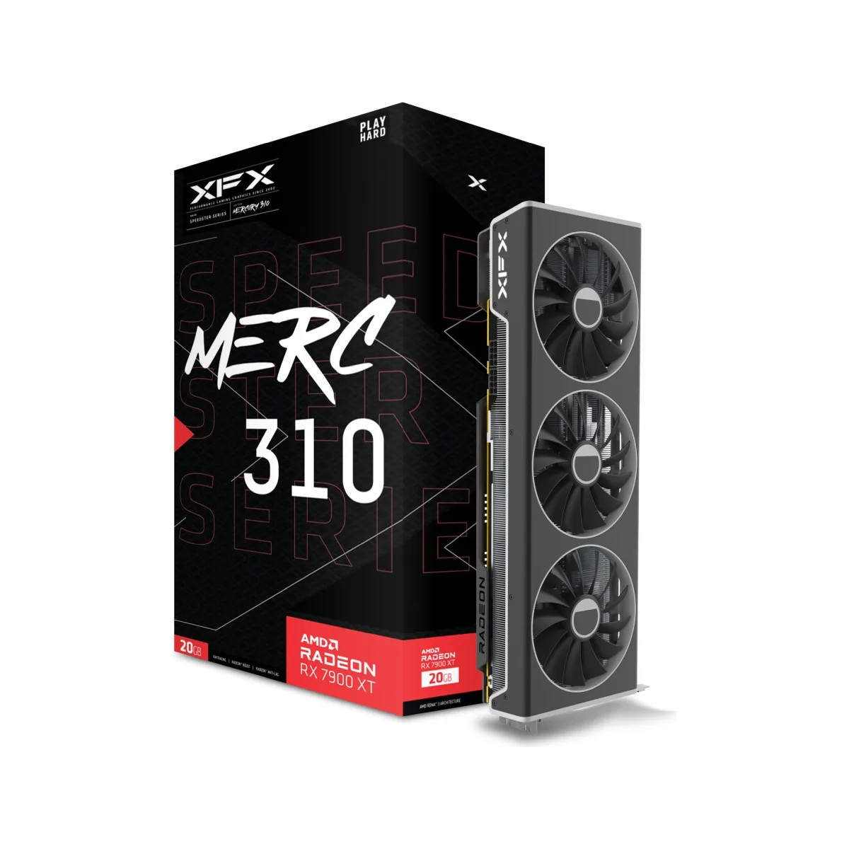 XFX SPEEDSTER MERC 310 AMD Radeon RX 7900 XT (DP Refurbished)