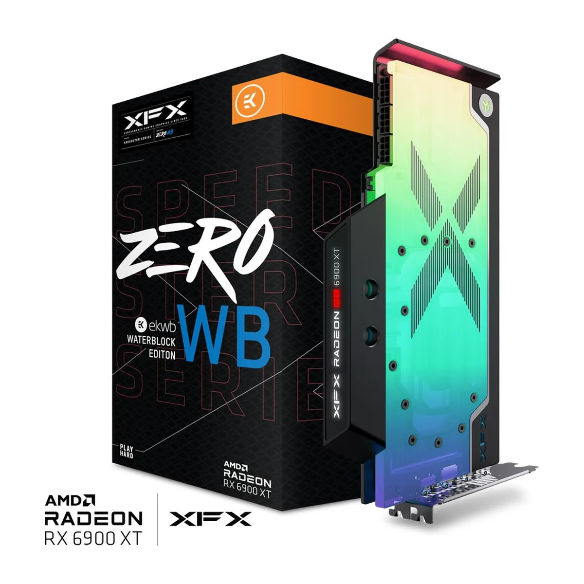 XFX Speedster ZERO AMD Radeon RX 6900XT RGB EKWB Waterblock Limited Edition with 16GB GDDR6 (DP Refurbished)