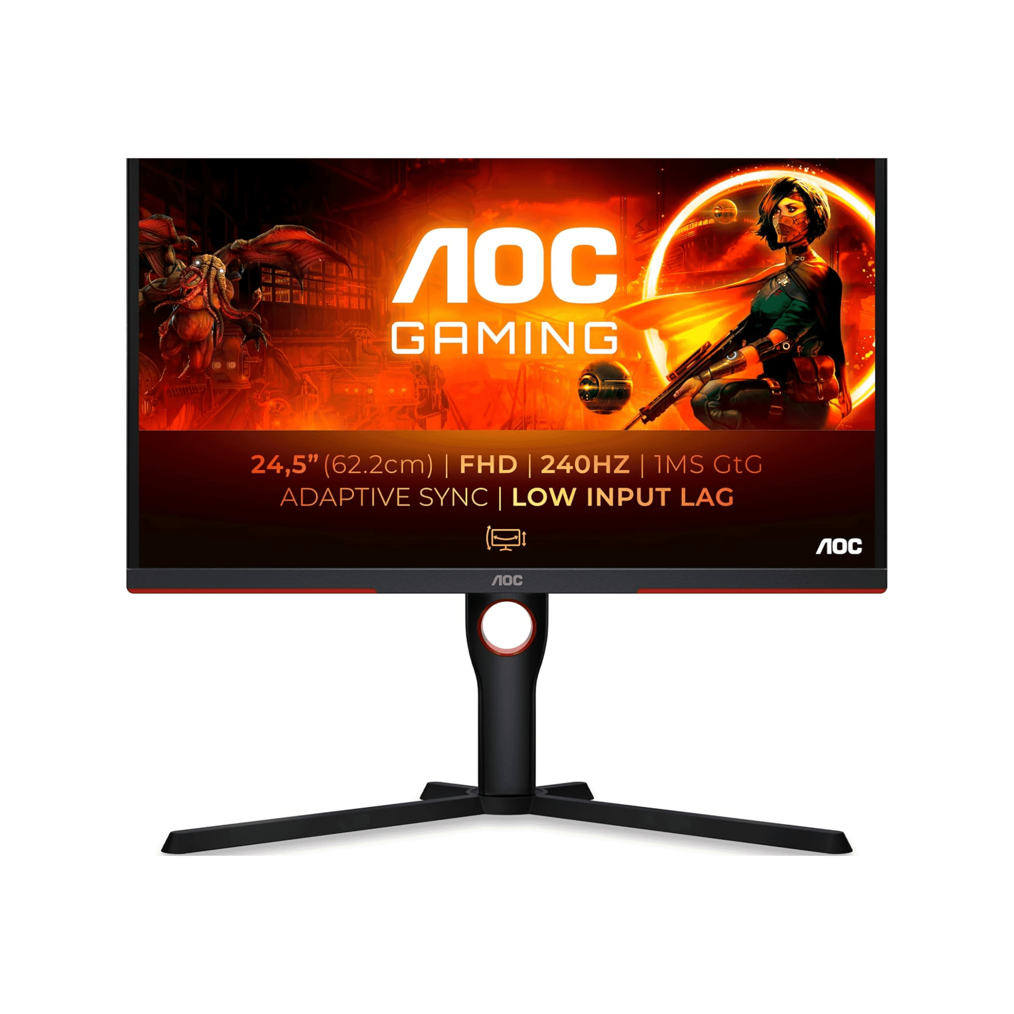 AOC 25G3ZM/BK 24.5" FHD 240Hz Gaming Monitor
