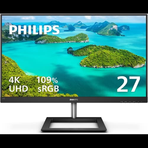 Philips 278E1A 27" 4K UHD IPS Monitor with Speakers