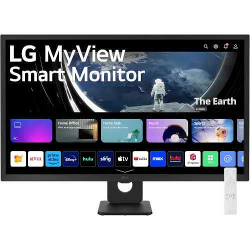 LG 32SR50F-B MyView 32" FHD IPS Smart Monitor