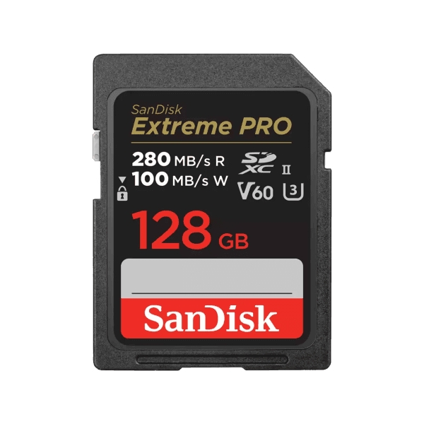 SanDisk Extreme Pro SDXC UHS-II 128GB Card
