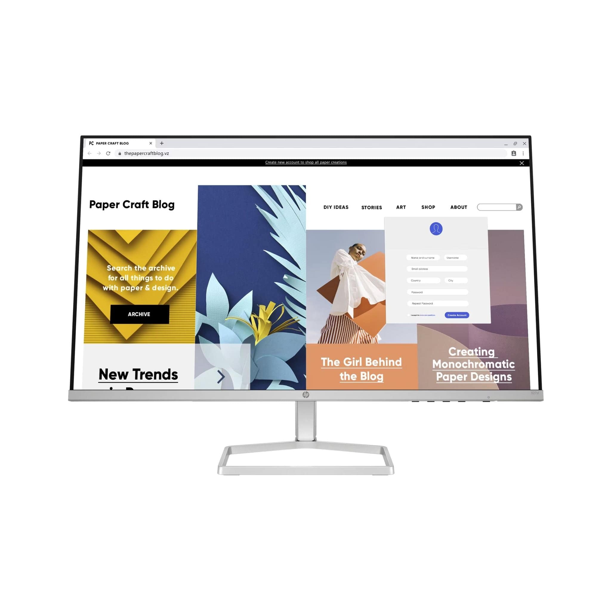 HP Series 5 527sf Full HD Monitor