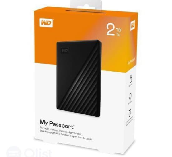 Western Digital My Passport 2TB Portable Hard Drive USB 3.0