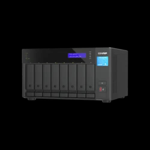 QNAP TVS-h874T 8-Bay Desktop NAS Core i9 12th Gen 64GB Thunderbolt 4 (Diskless)