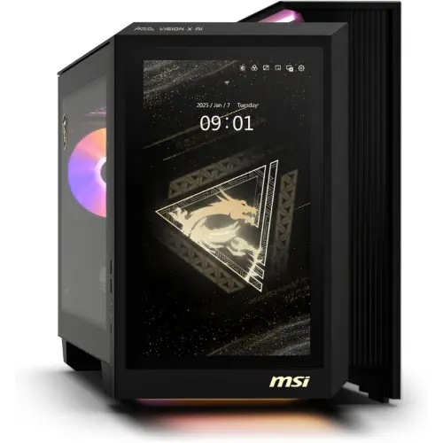 MSI MEG Vision X AI Gaming Desktop Core Ultra 9 285K 64GB 2TB SSD RTX 5090