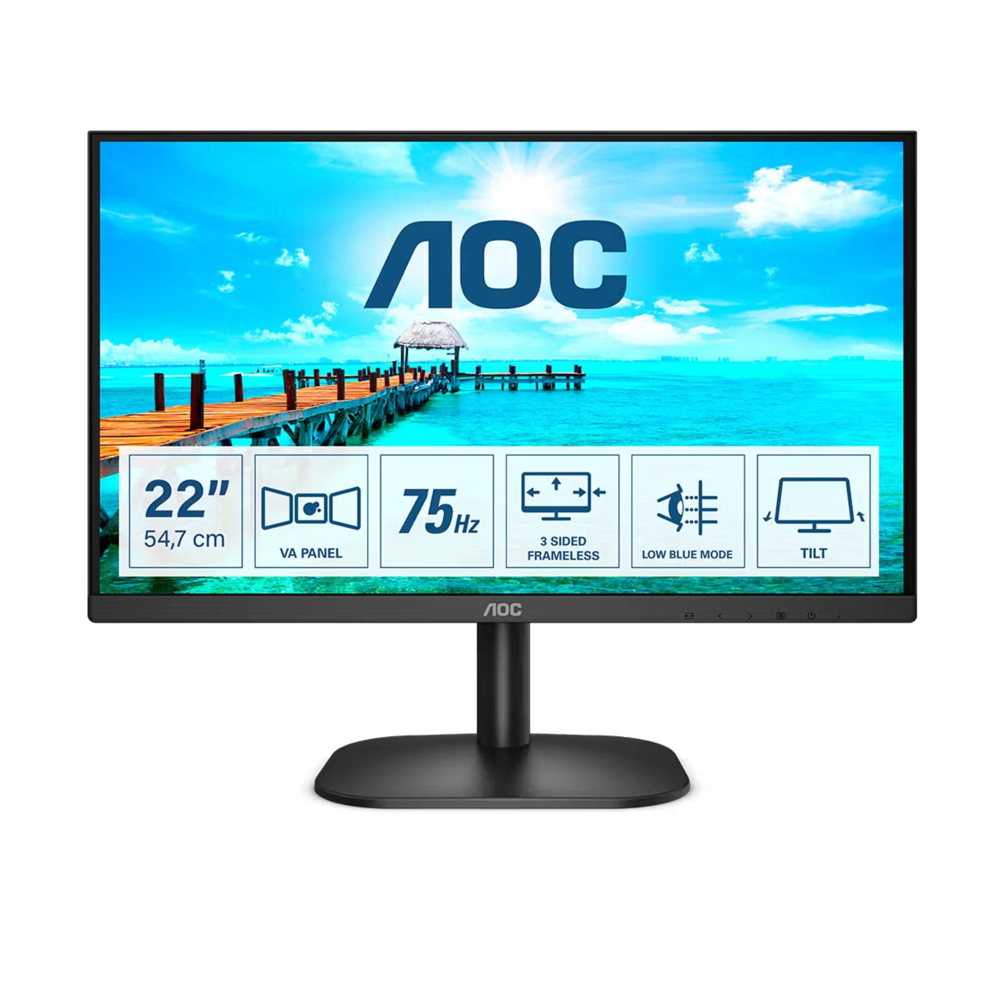AOC 22B2H 22" Full HD Monitor