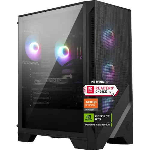 MSI Codex Z2 Gaming Desktop Ryzen 7 8700F 32GB 2TB SSD RTX 5070