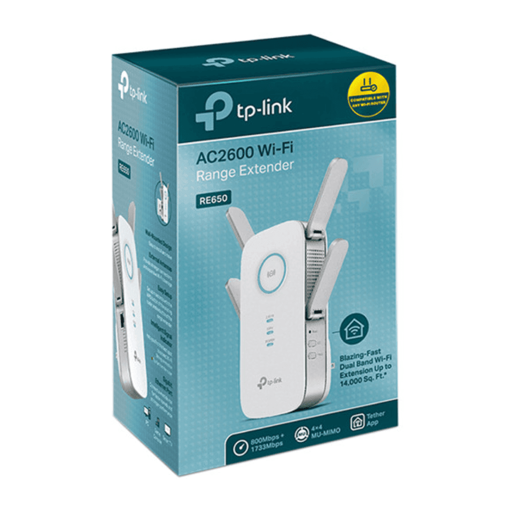 TP-Link RE650 AC2600 Wi-Fi Range Extender