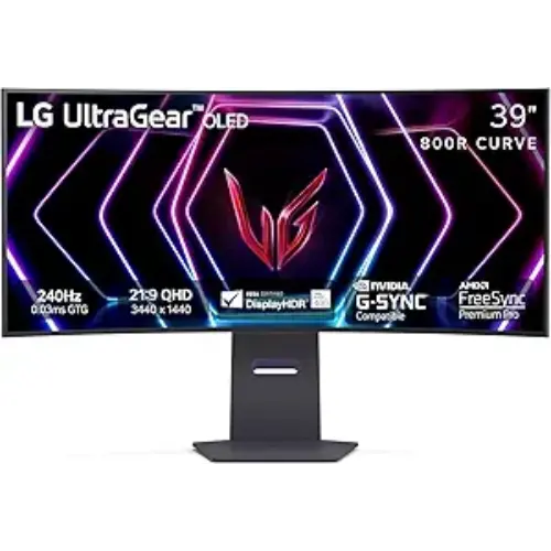 LG UltraGear 39" WQHD OLED Curved 240Hz Gaming Monitor