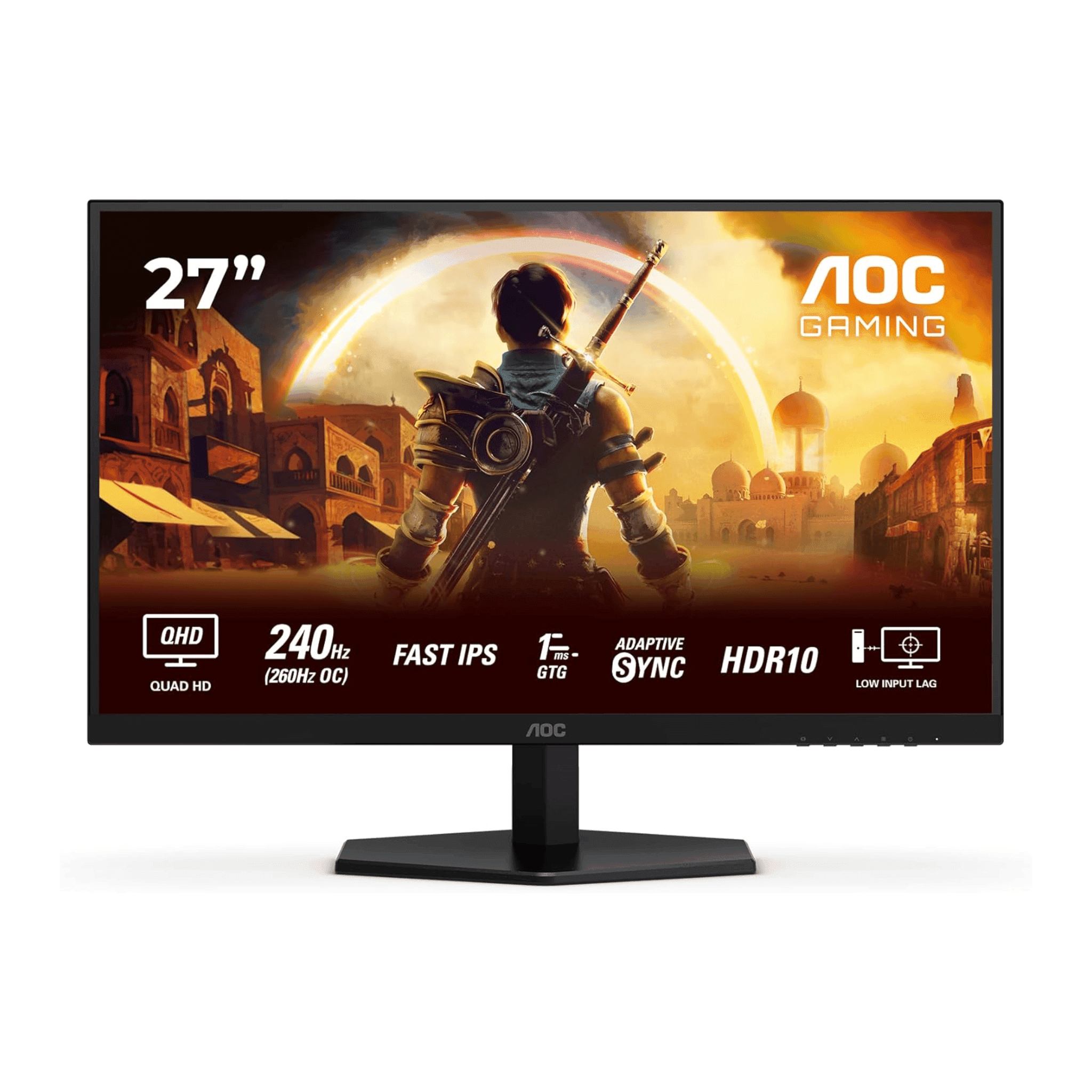 AOC Q27G42ZE 27" QHD Fast IPS Gaming Monitor