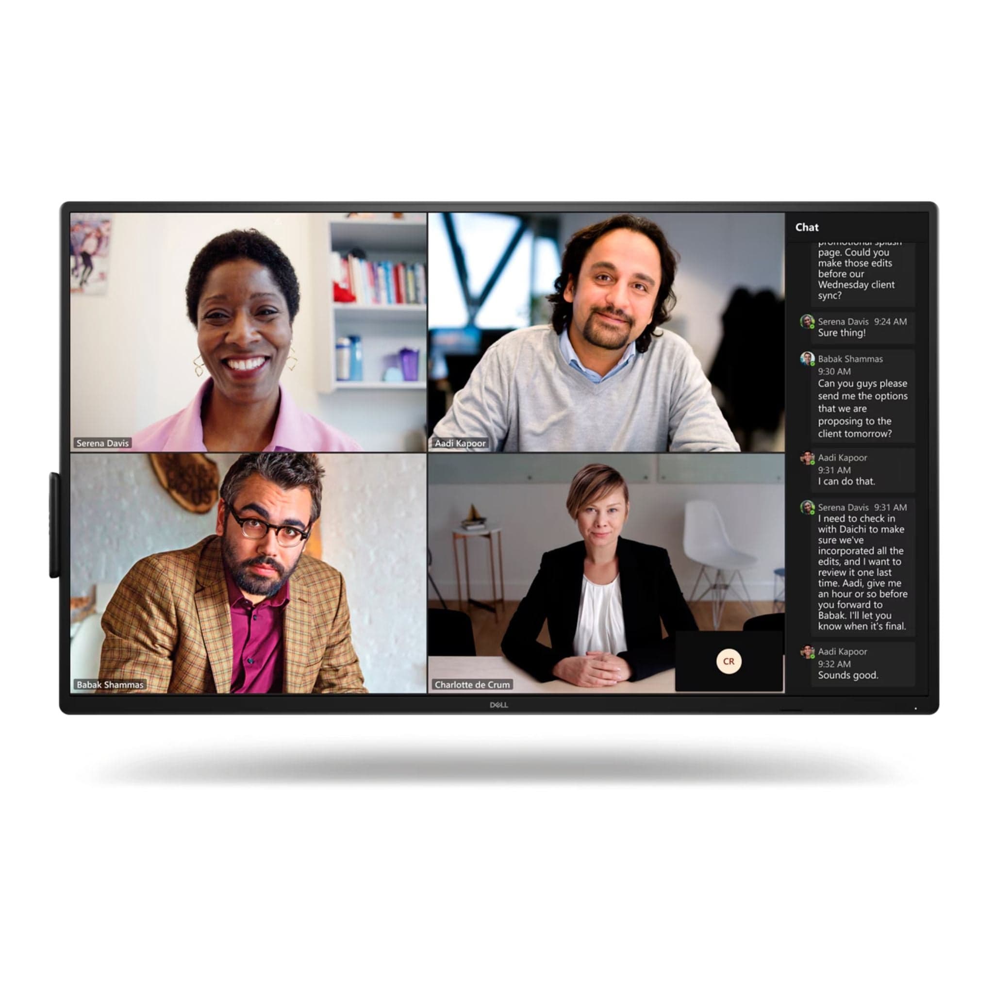 Dell P5525QC 55" 4K UHD Conference Monitor