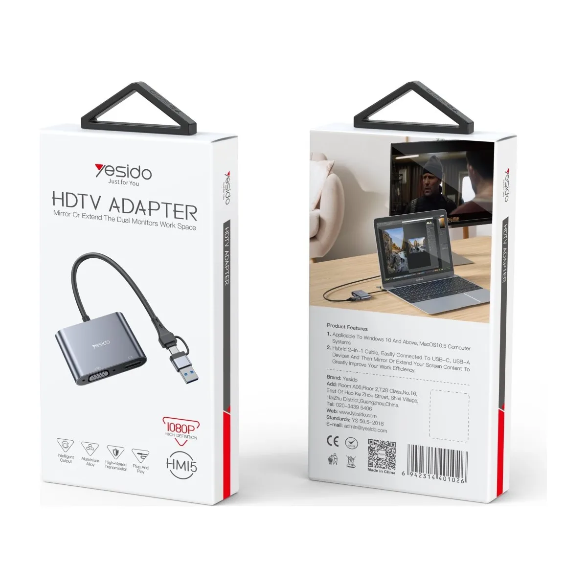 Yesido HM15 USB to HDMI Converter